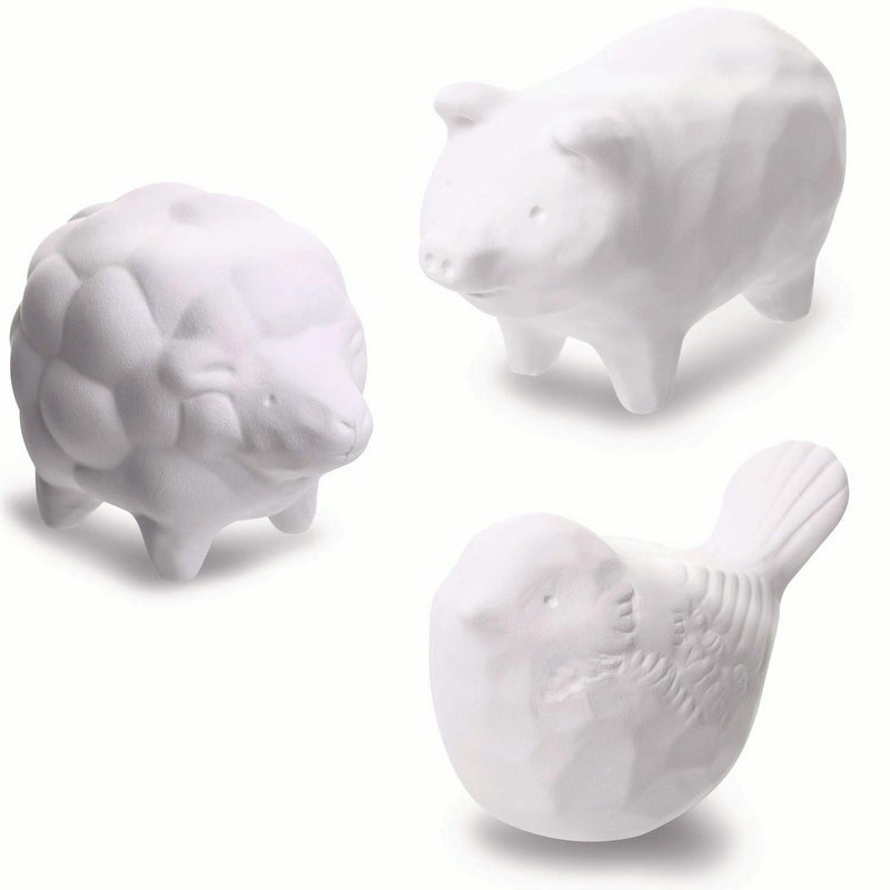 Terra Distribution Aroma Ceramic Stone Diffuser [Made in Japan] Aromatherapy Passive Essential Oil Diffuser, Non-Electric Eco-Friendly, Unique, Cute, Animal, Design for Women, Men, and Gifts (3pcs Set) - Image 1